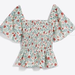 Womens Draper James Strawberry Field Deana Top- Size XS